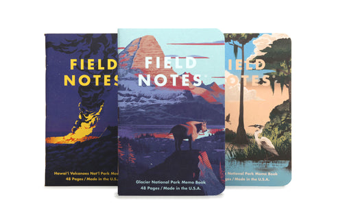 National Parks Notebooks Set F