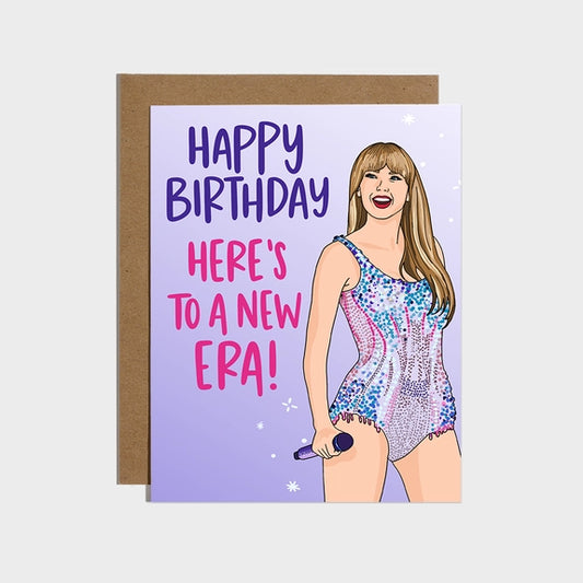 Happy Birthday Here's to a New Era Card