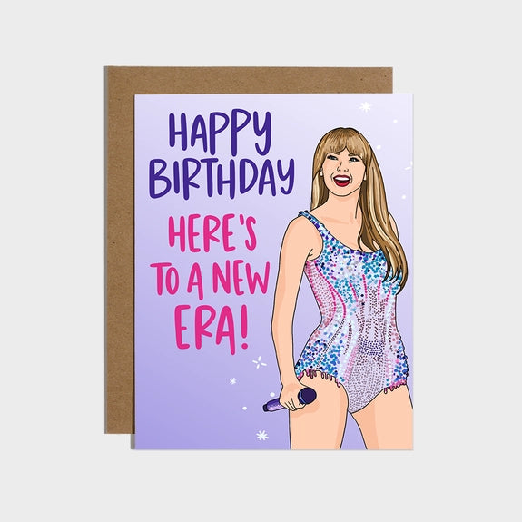 Happy Birthday Here's to a New Era Card