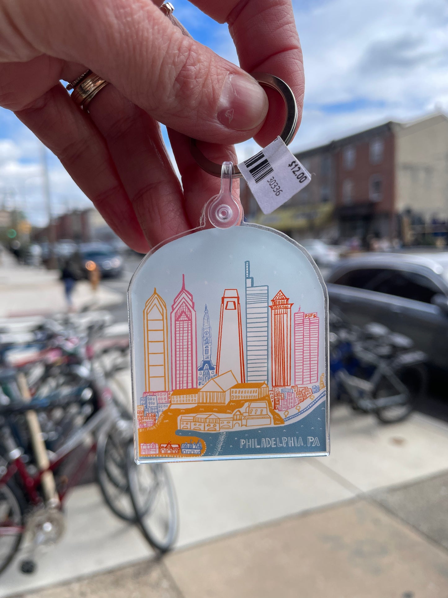 Pretty Philly Keychain