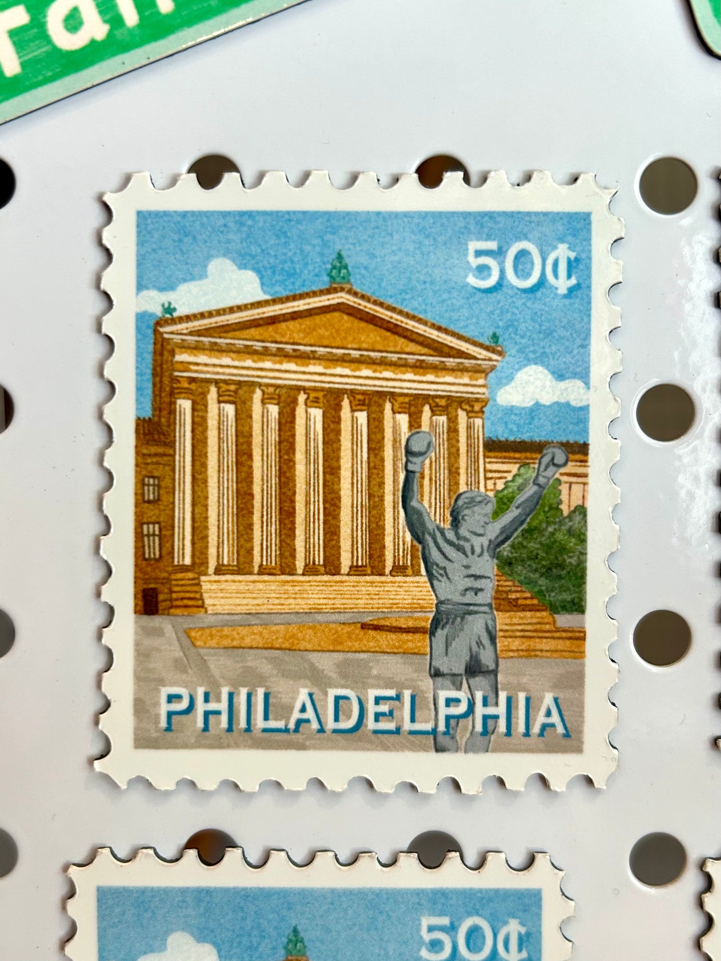 Art Museum Magnet - Stamp