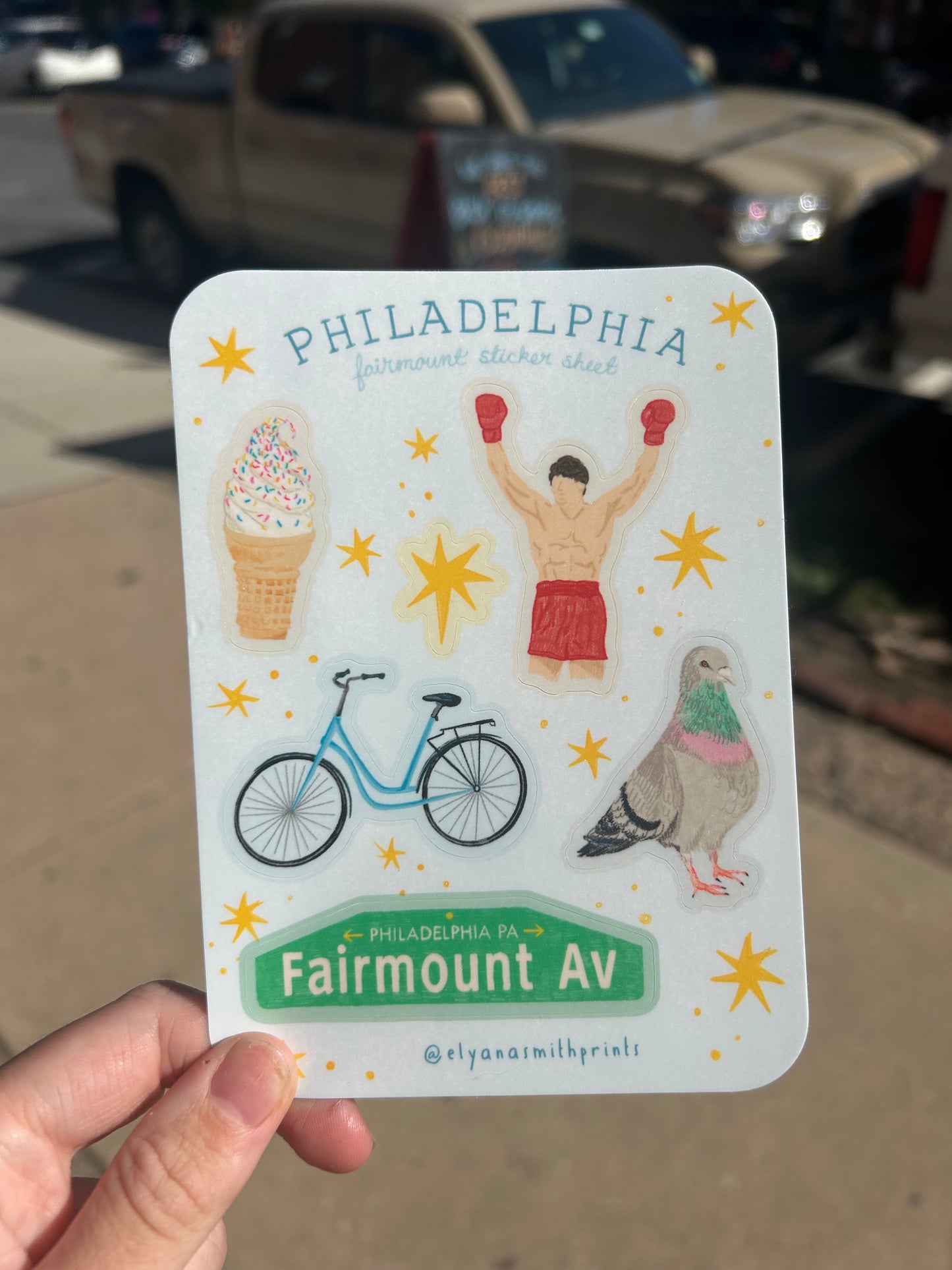 Fairmount Sticker Sheet