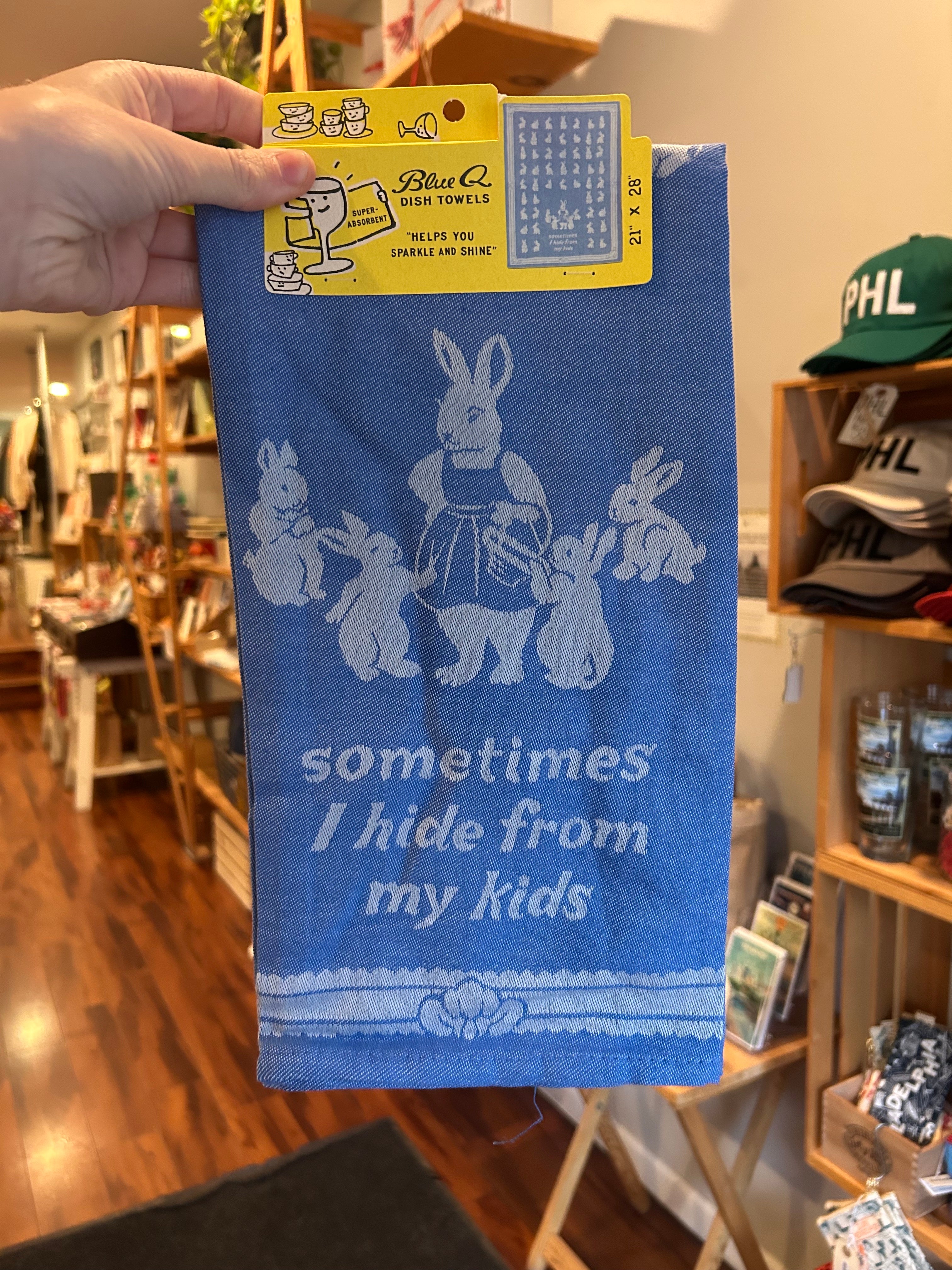 Hide From My Kids Dish Towel