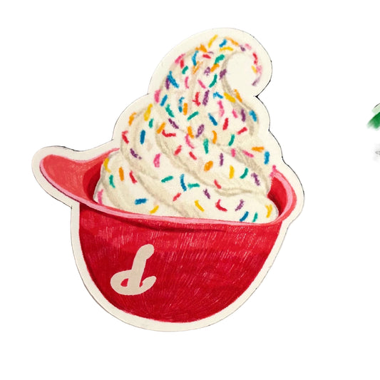 Phillies Ice Cream Magnet