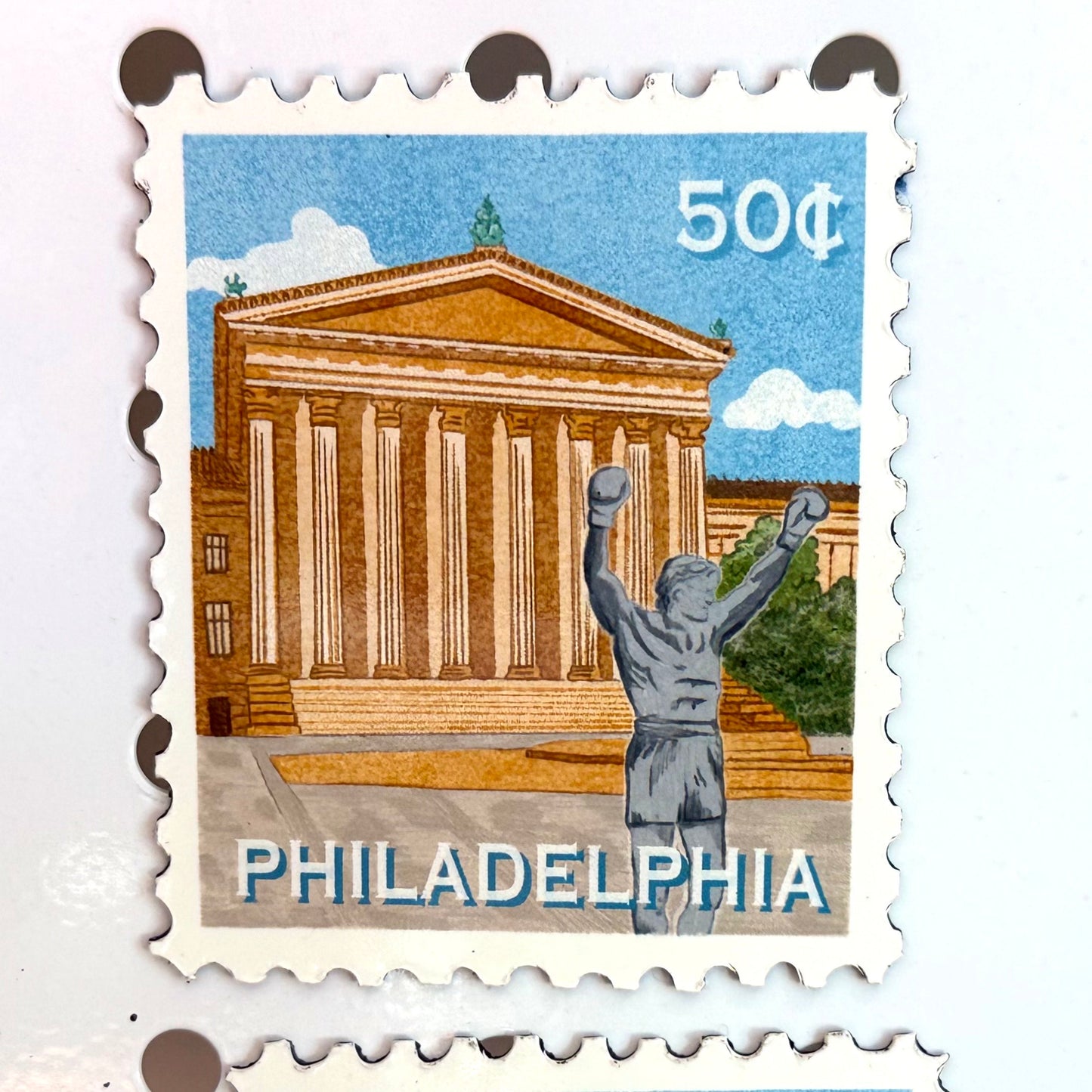 Art Museum Magnet - Stamp