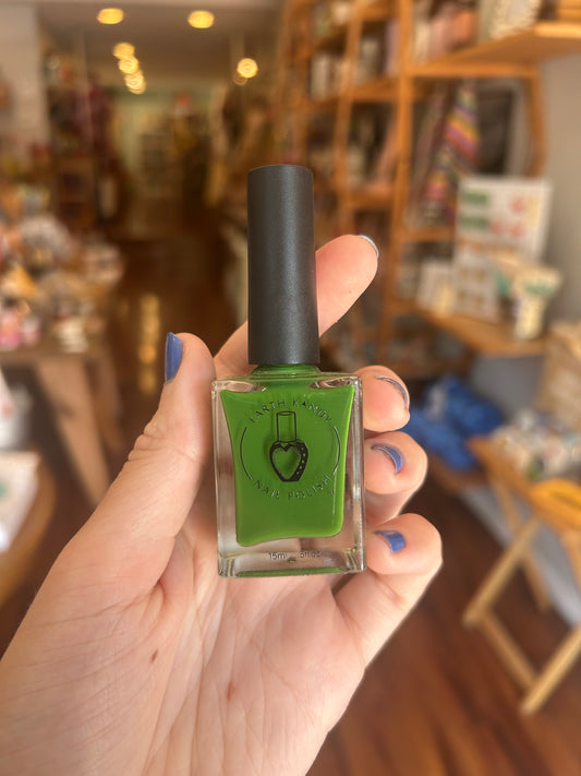Bleed Green Nail Polish