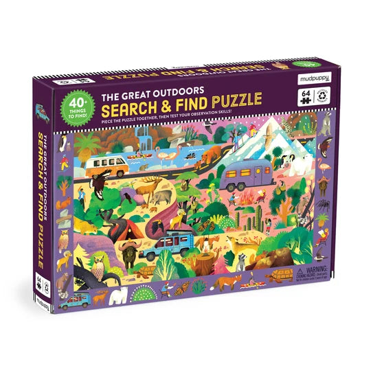 The Great Outdoors 64 Piece Search & Find