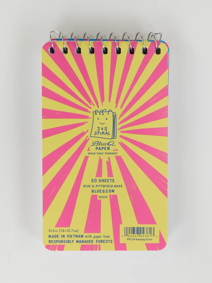 Keeping Score Spiral Notebook