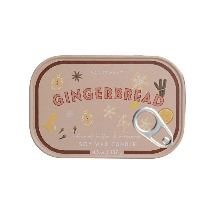 Gingerbread Bistro Candle Tin