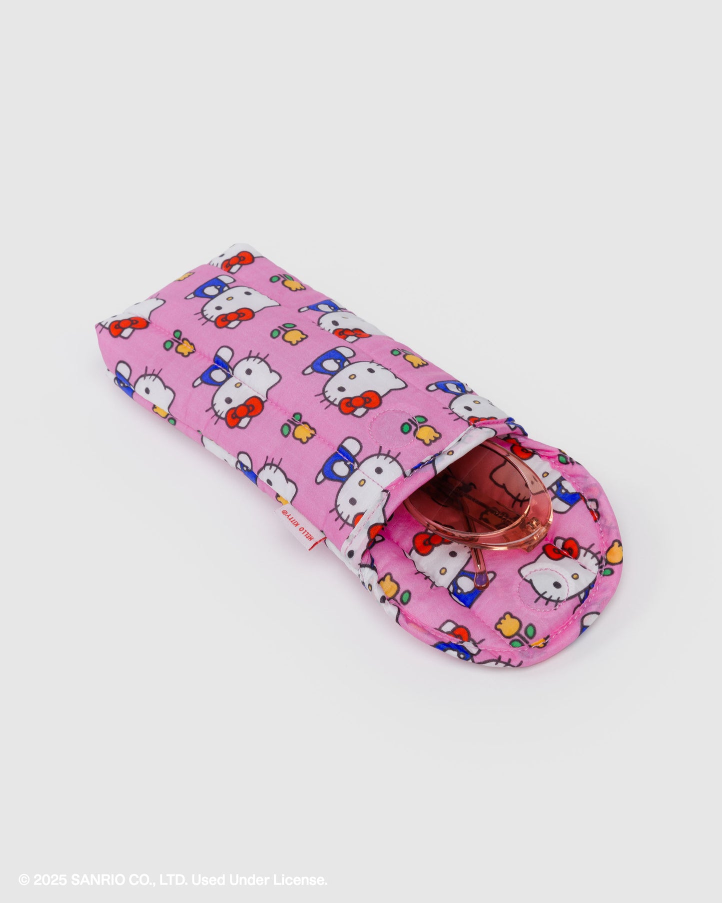 Hello Kitty Pink Baggu Puffy Glasses Sleeve