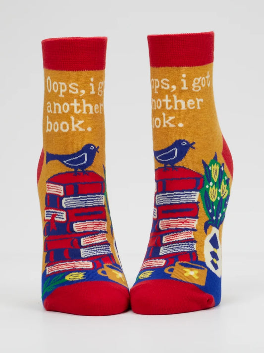 I Got Another Book Ankle Socks