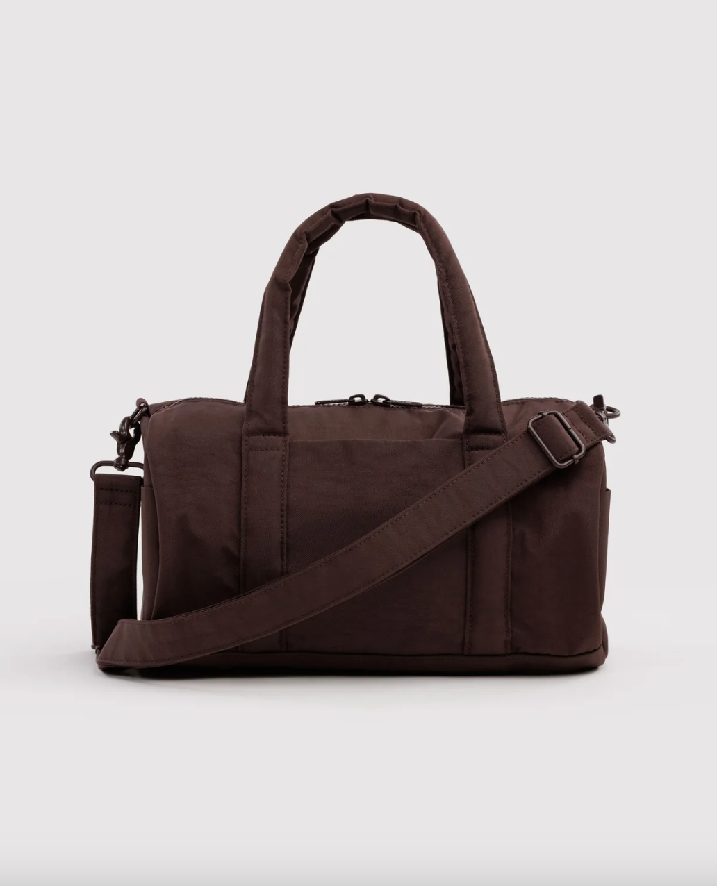 Coffee Nylon Duffle Bag