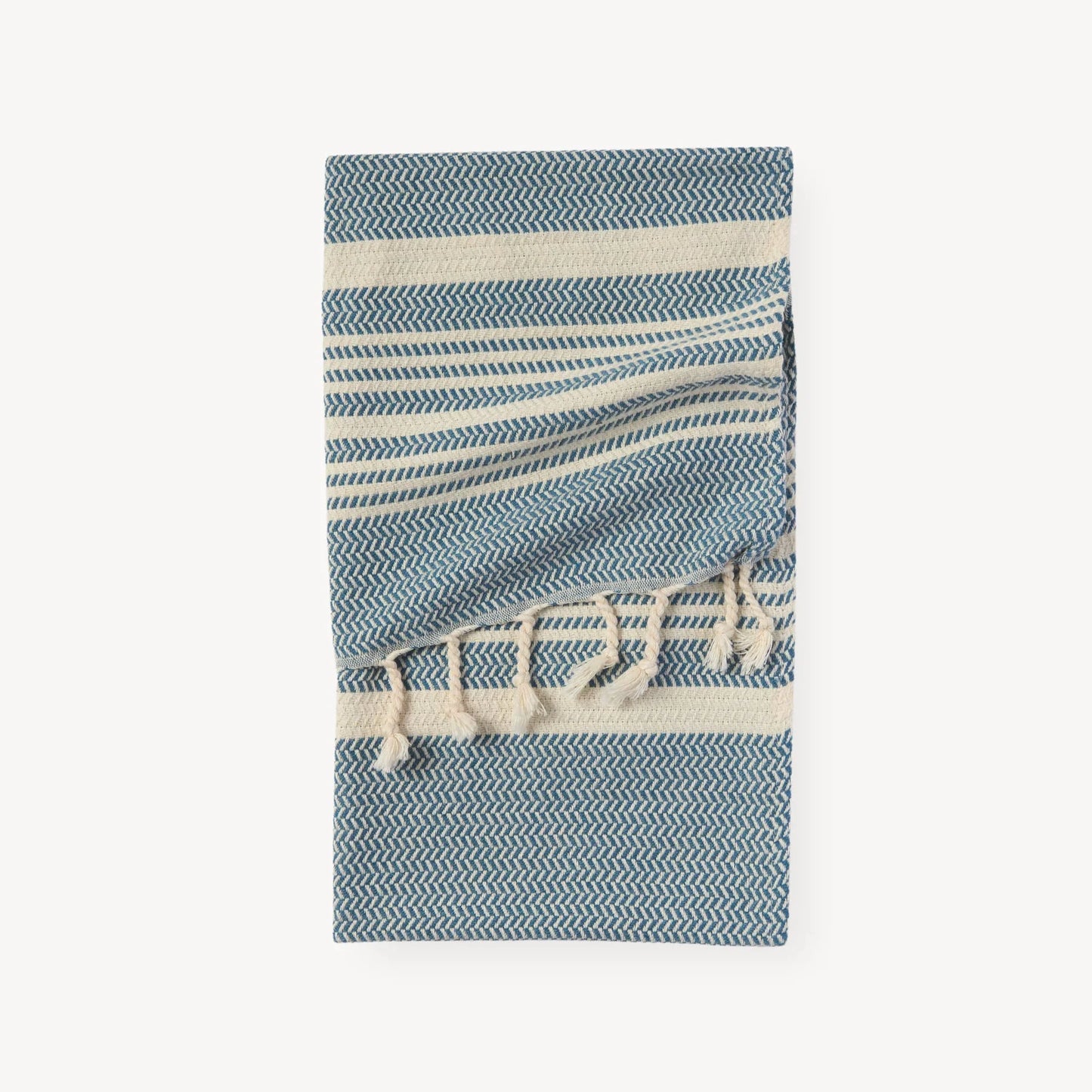 Prussian Blue Hasir Turkish Towel