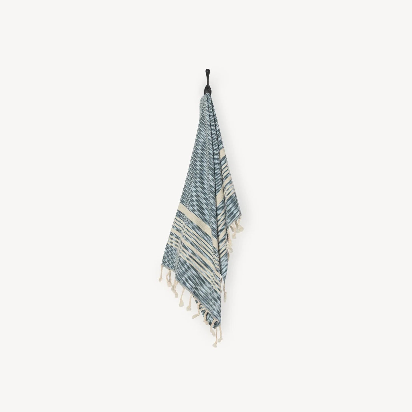 Prussian Blue Hasir Turkish Towel