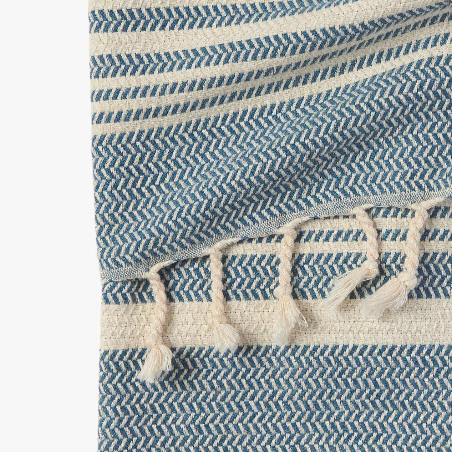 Prussian Blue Hasir Turkish Towel