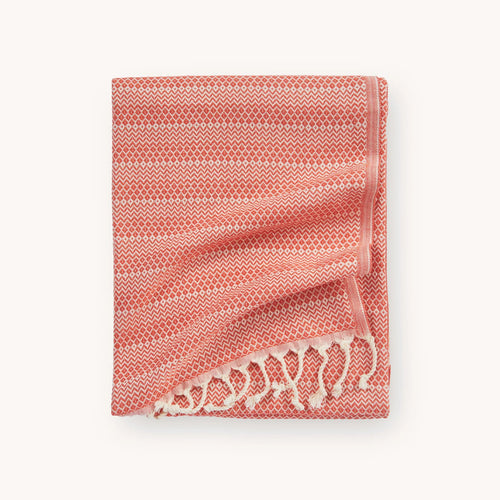 Tangerine Isabelle Turkish Towel
