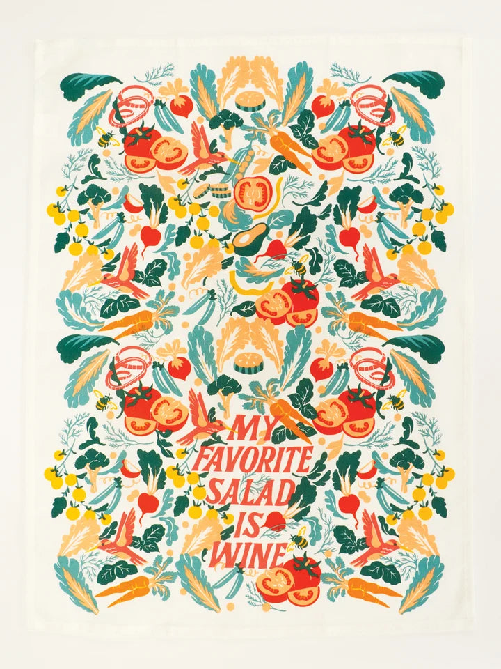My Favorite Salad Dish Towel