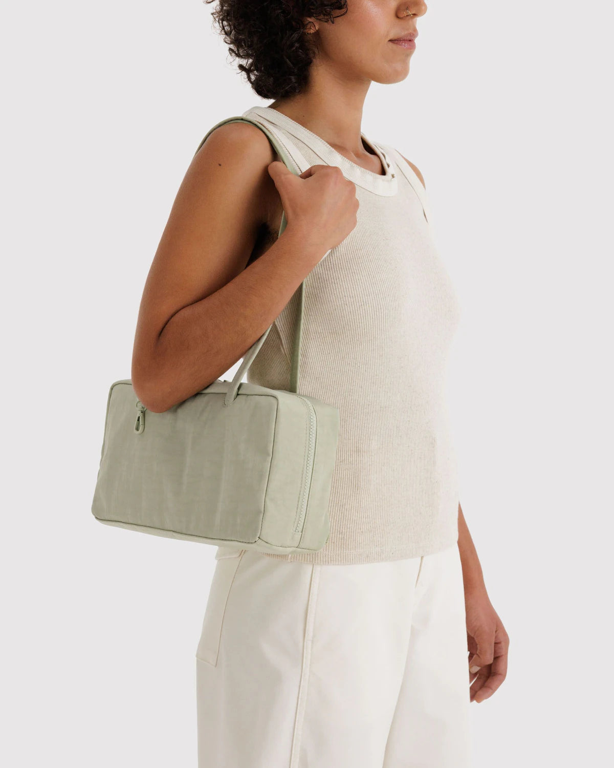 Celadon Nylon Bowler Baggu