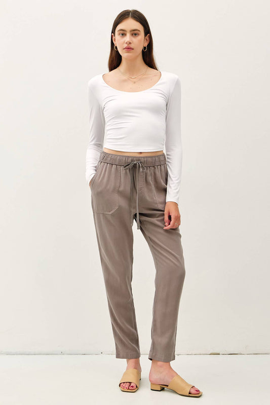 Tencel Tapered Pants - Ali's Wagon
