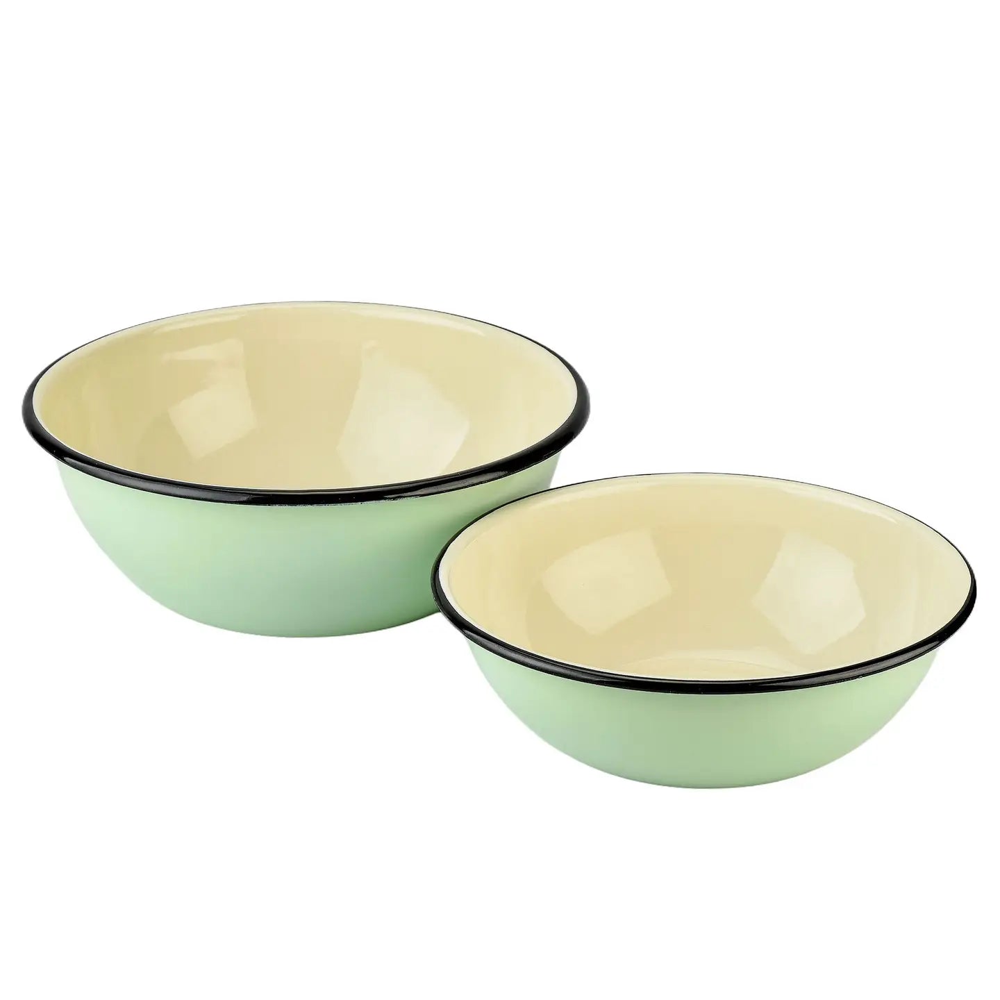 Mint Enamel Bowl