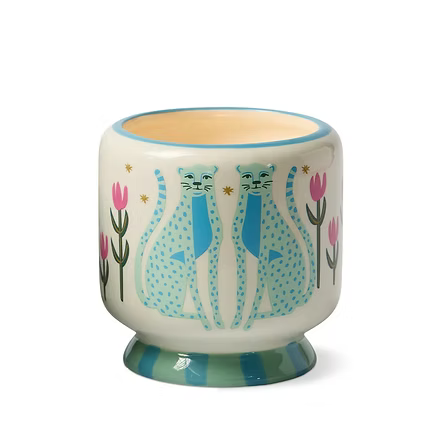 Linen & Orris A Dopo Ceramic Candle
