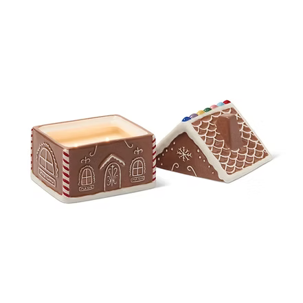 Gingerbread House Candle