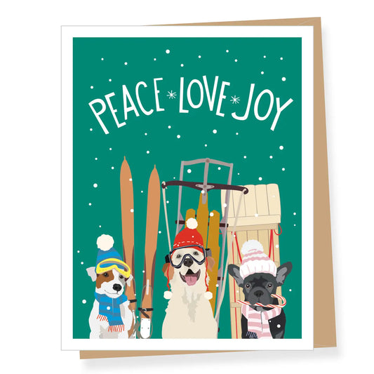 Snow Dogs Holiday Card Box Set