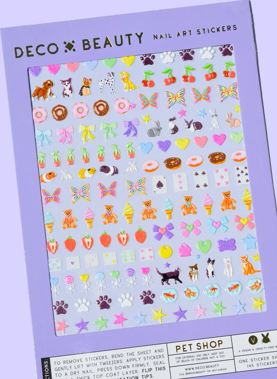 Pet Shop Nail Stickers