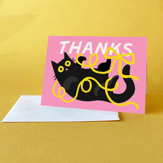 Ribbon Cat Boxed Cards