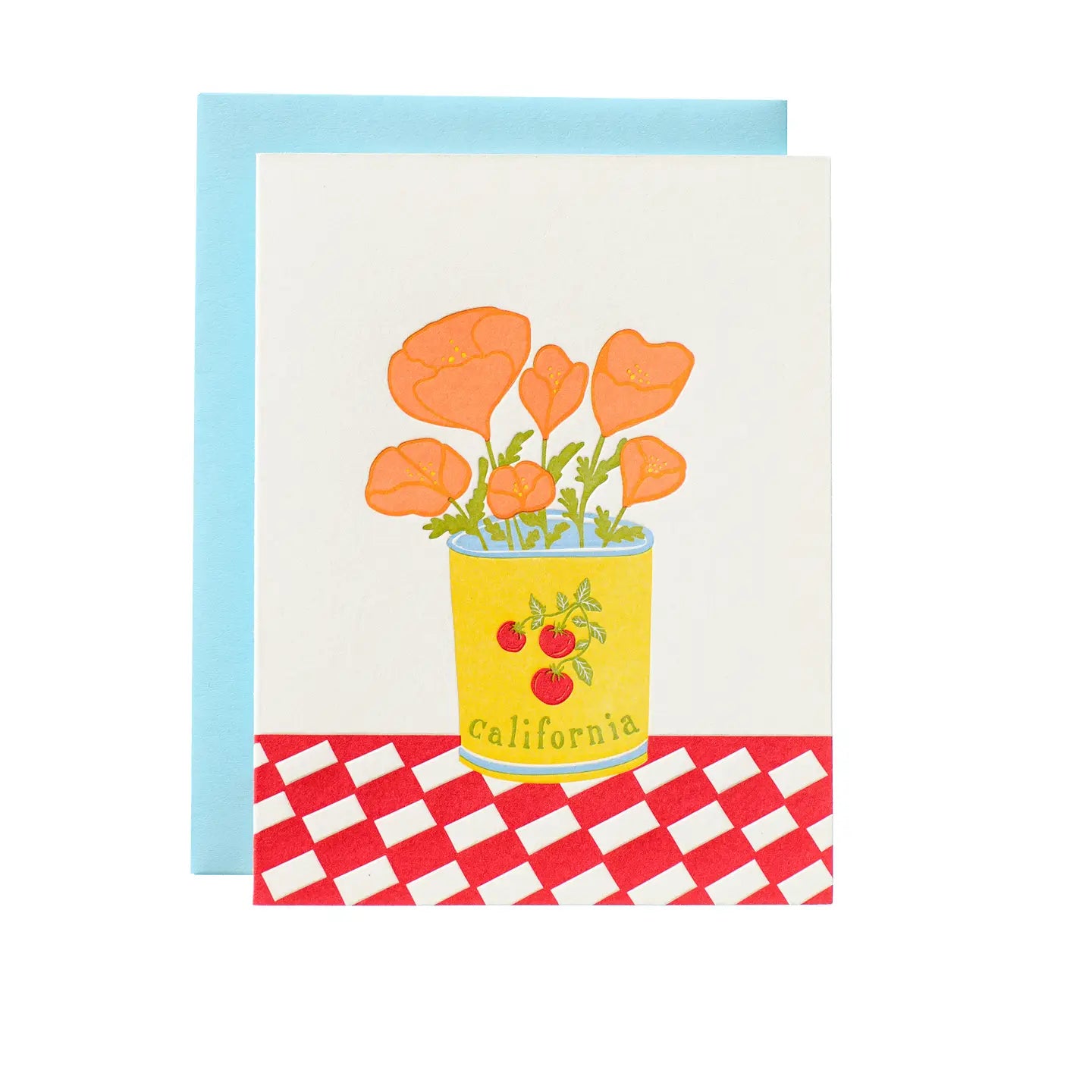California Poppies Greeting Card