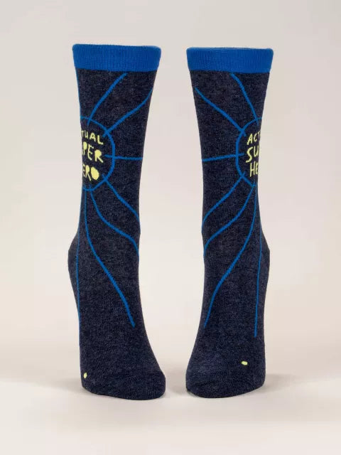 Actual Superhero Crew Socks