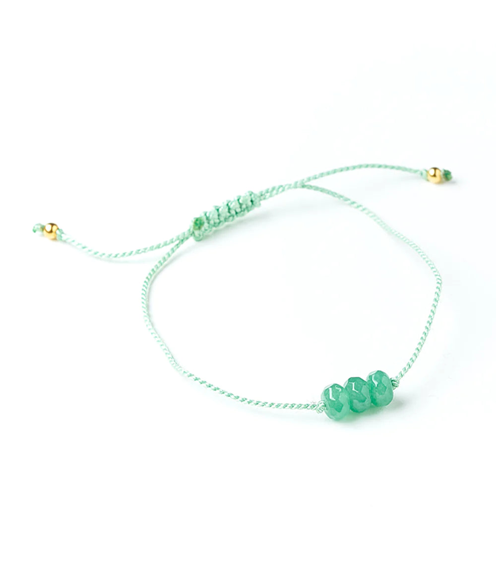 Aventurine Indali Adjustable Thread Bracelet