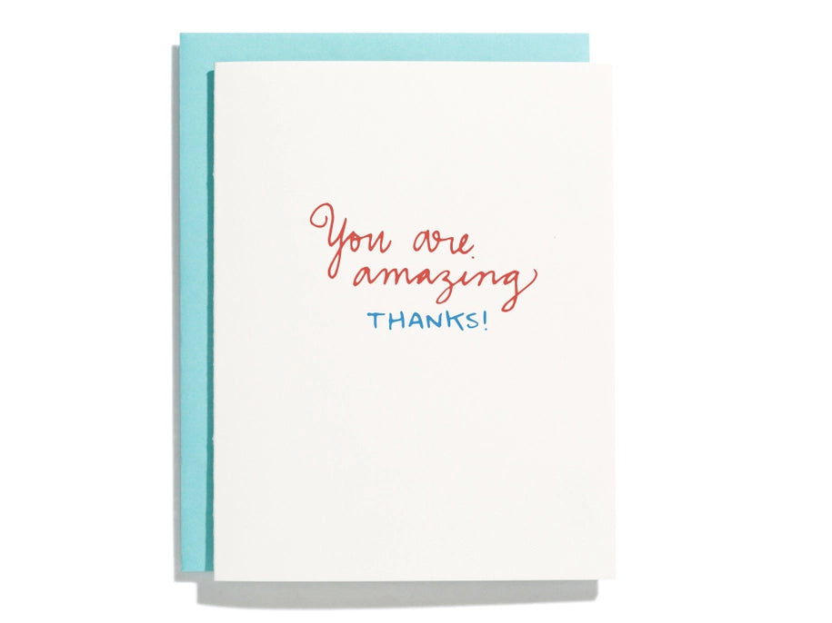 You Are Amazing Greeting Card