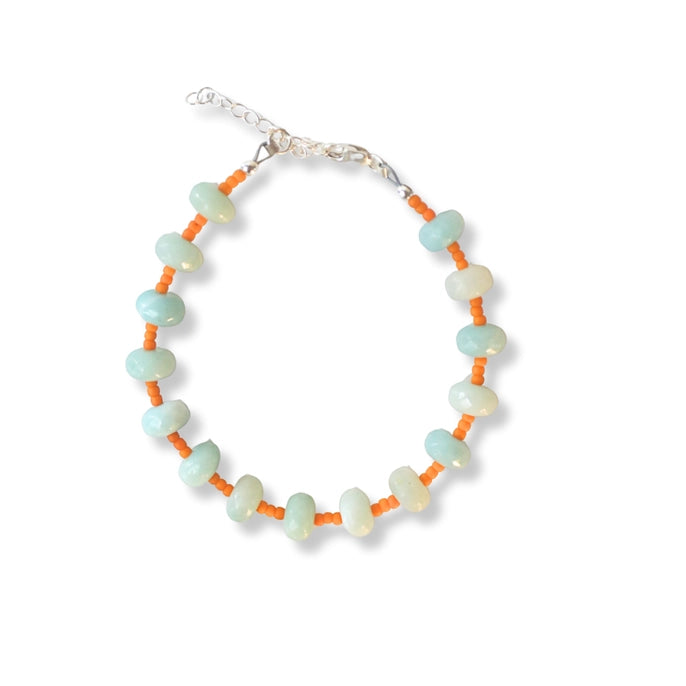 Aqua Amazonite Storyteller Bracelet