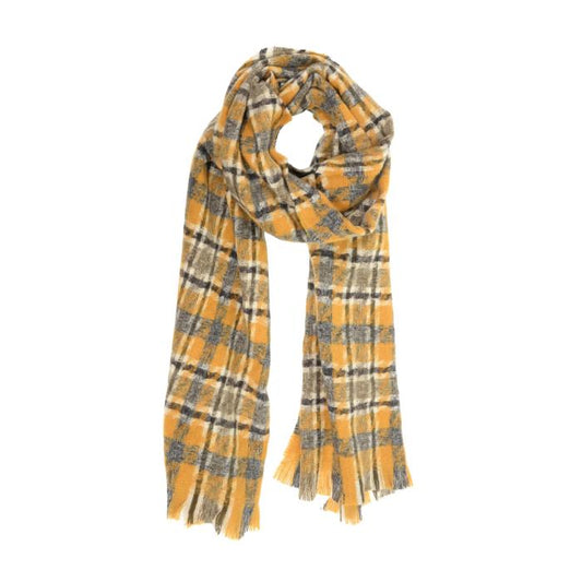 Amber Mod Plaid Scarf