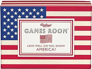 How Well Do You Know America Trivia Game Deck