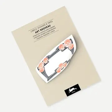 Art Nouveau Label, Sticker, and Tape Book