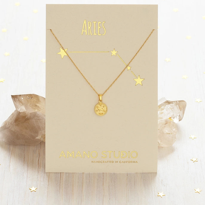 Zodiac Medallion Necklace