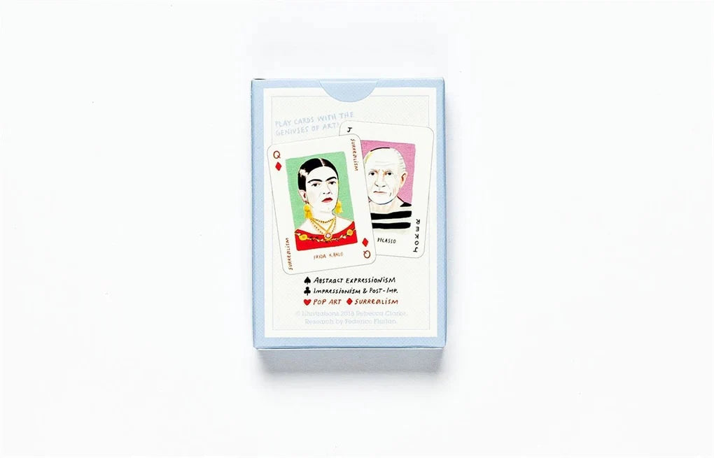 Art Genius Playing Cards