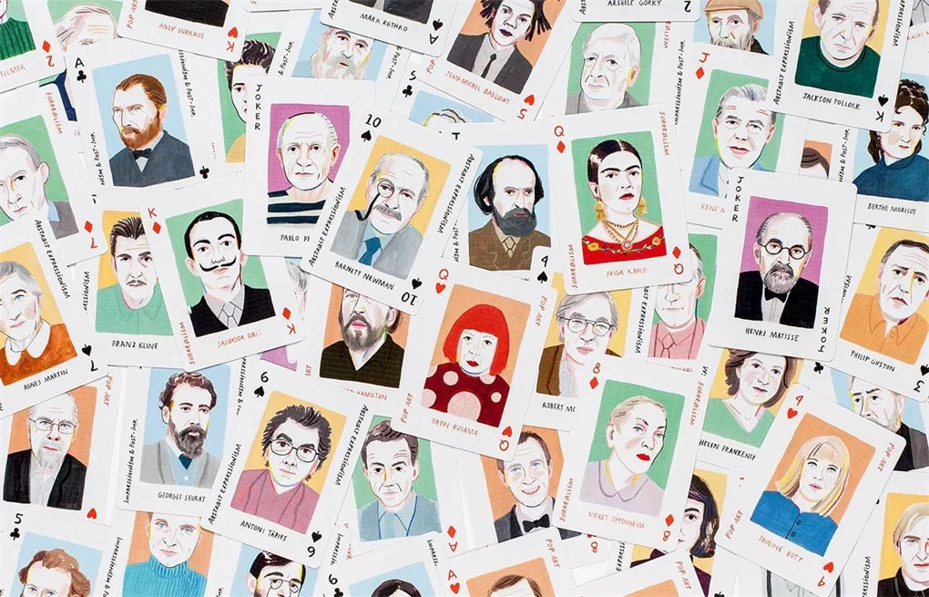 Art Genius Playing Cards