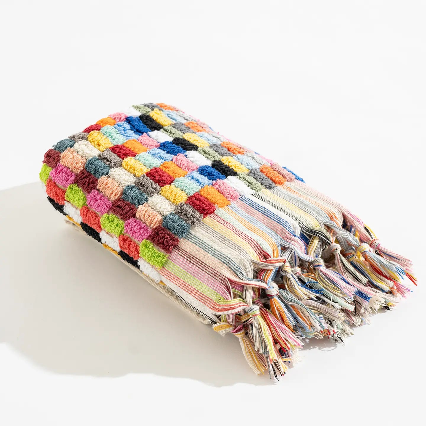 Pompom Lokum Hand-Loomed Turkish Hand Towels