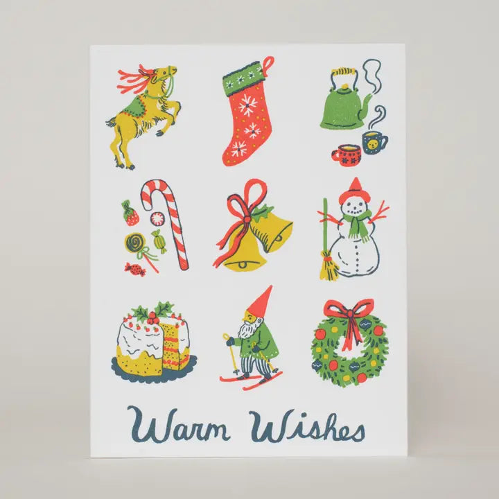 Warm Wishes Holiday Card