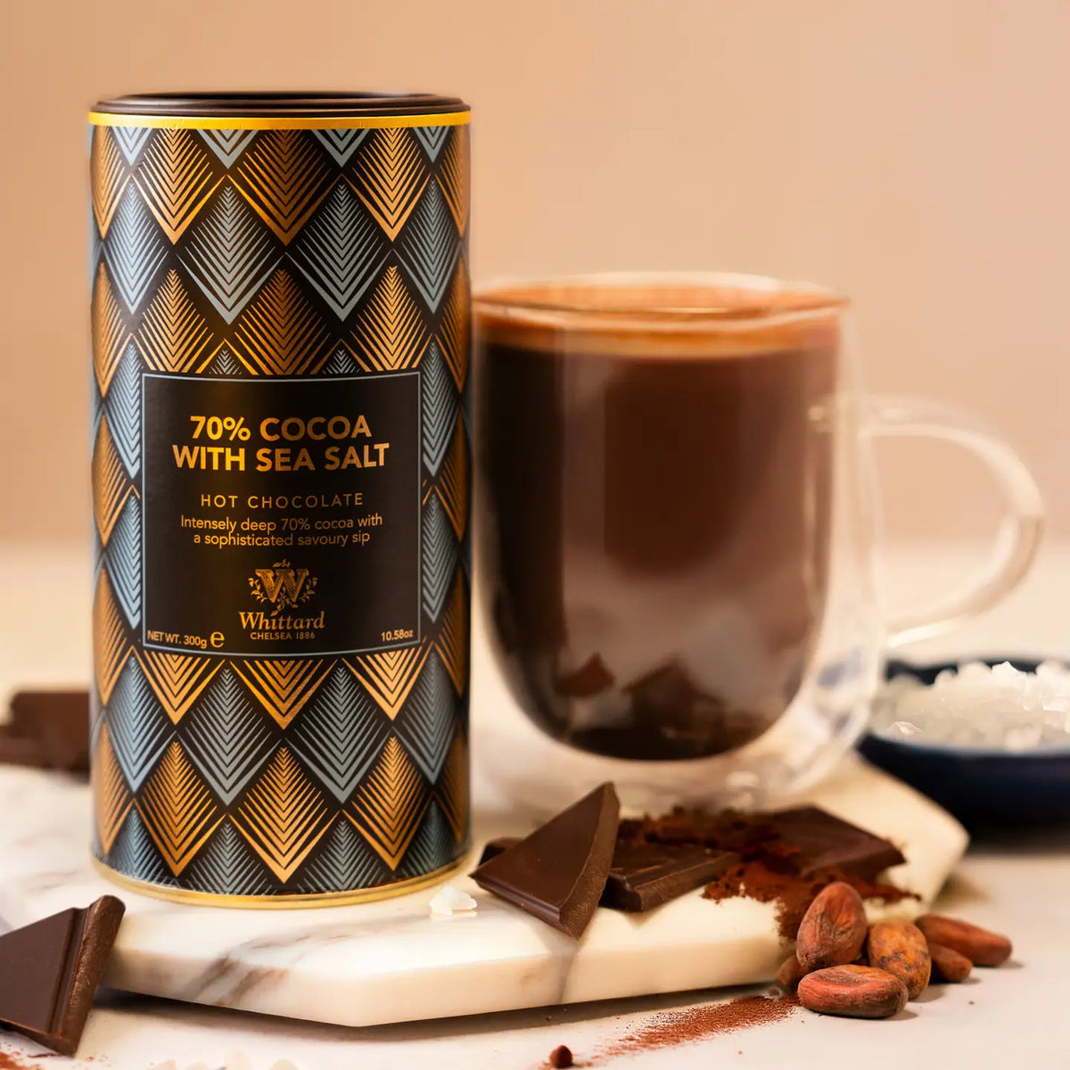 70% Cocoa with Sea Salt Hot Chocolate Mix