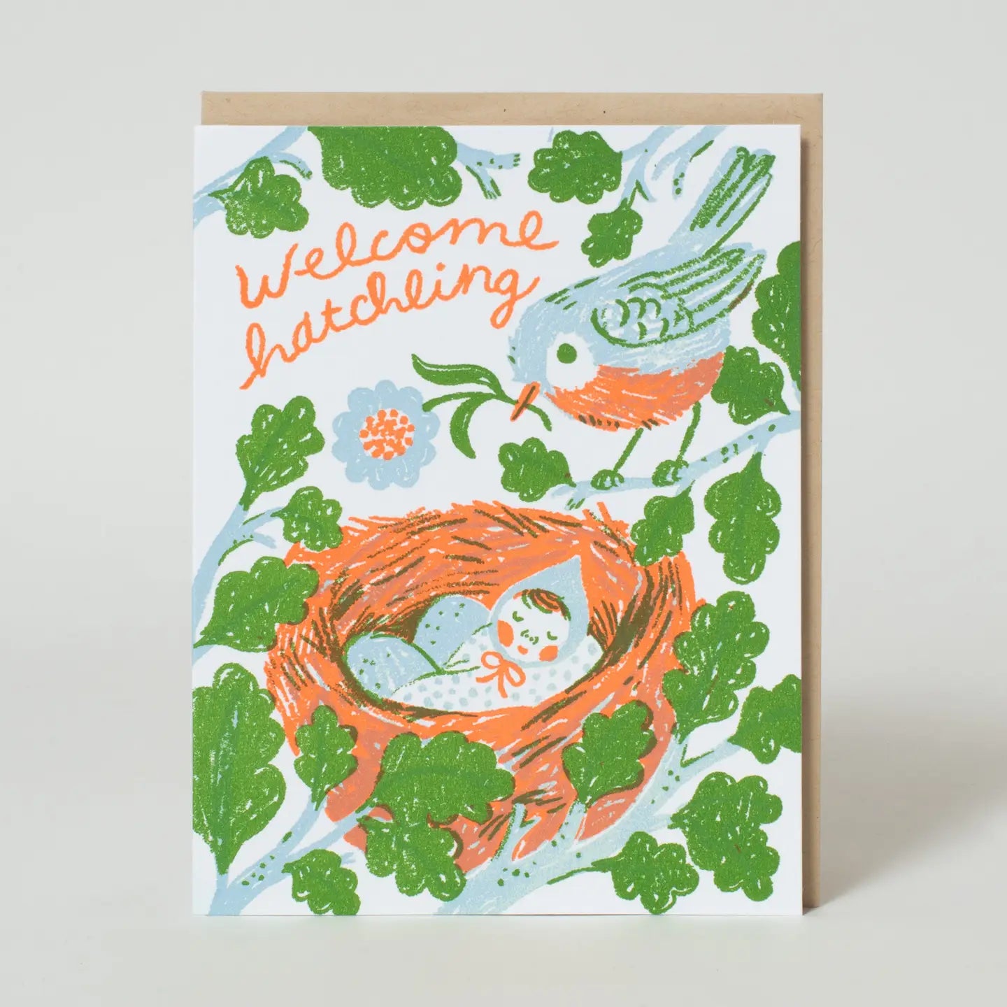 Welcome Hatchling Baby Greeting Card - Ali's Wagon