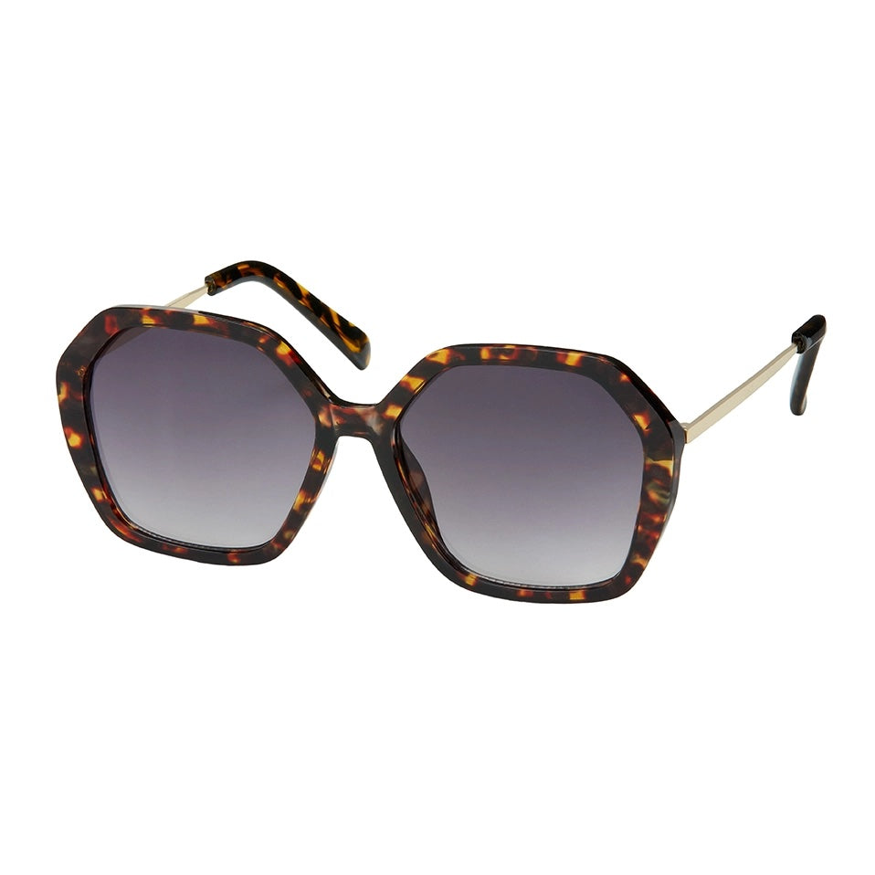 Hexagonal Cat Eye Sunglasses
