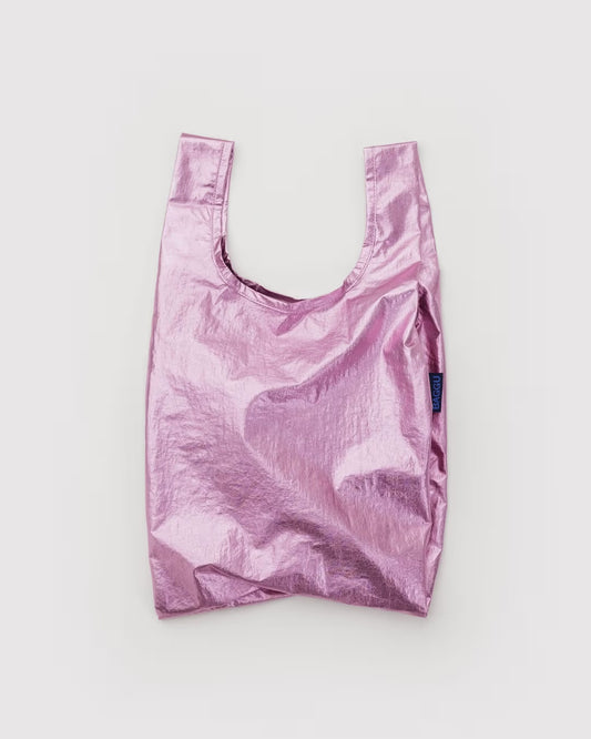Blush Metallic Baggu Reusable Bag