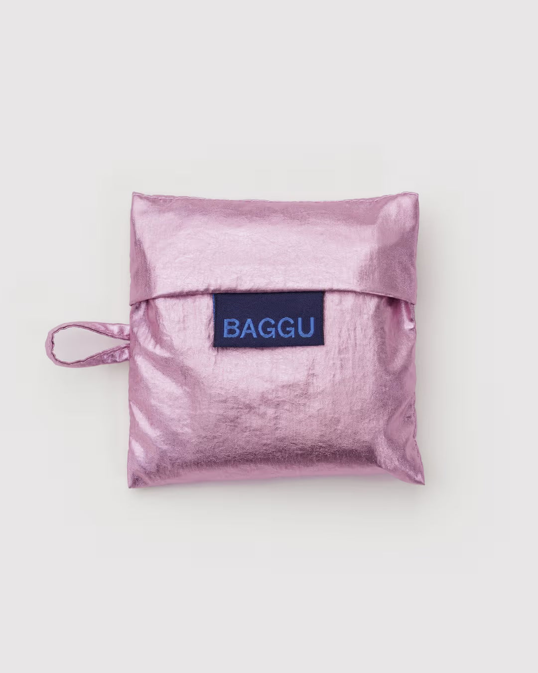 Blush Metallic Baggu Reusable Bag