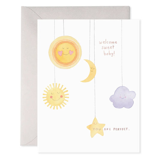 Baby Mobile Greeting Card