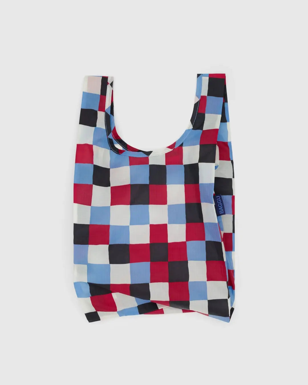 Painted Check Baggu Reusable Bag - Ali's Wagon