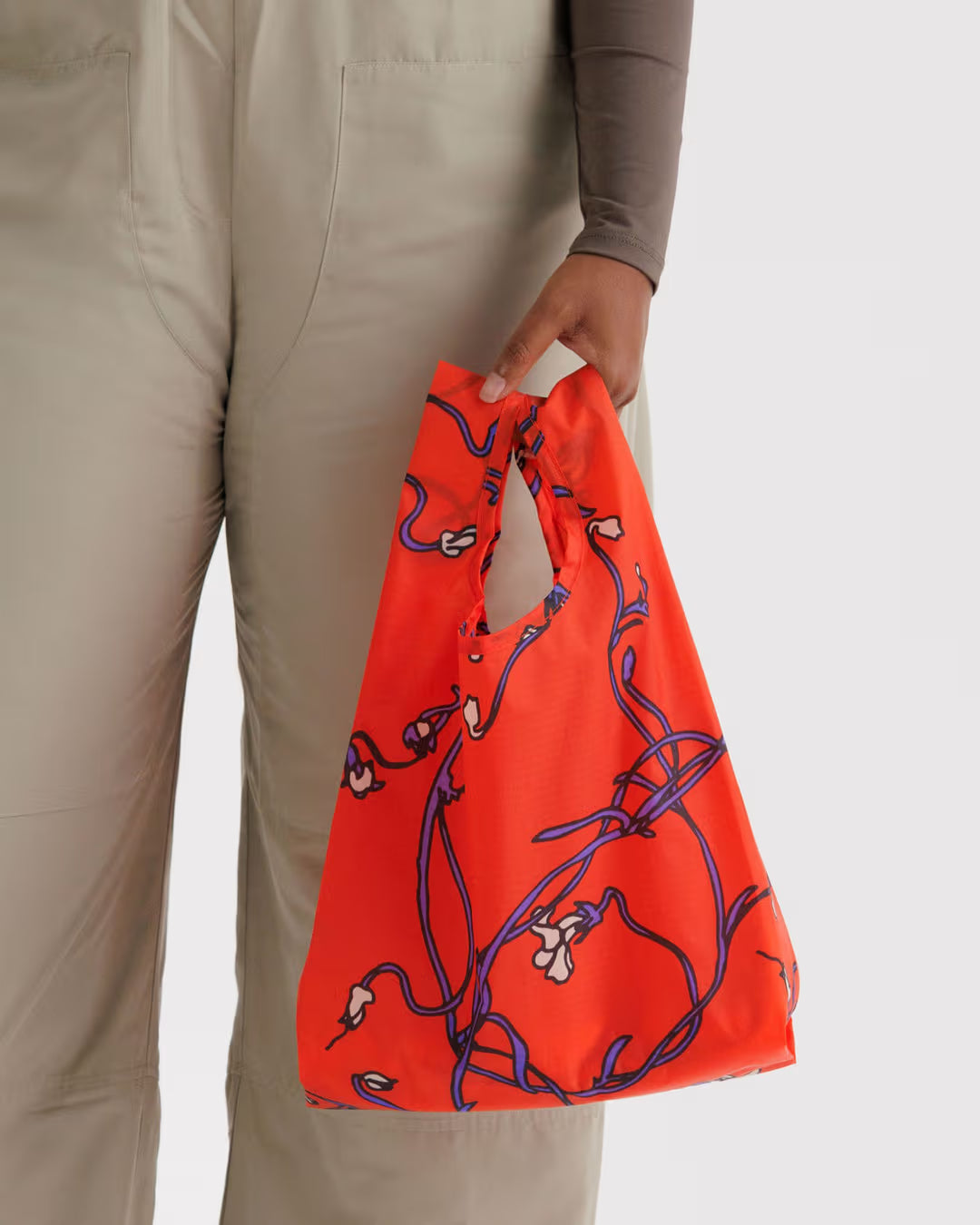 Red Snapdragon Baggu Reusable Bag